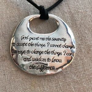 Serenity Prayer Necklace